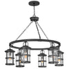 Lakehouse LED Outdoor Lantern in Black