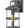 Lakehouse LED Wall Mount in Aged Zinc
