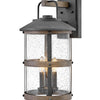 Lakehouse LED Wall Mount in Aged Zinc