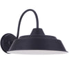 Landmark One Light Outdoor Wall Mount in Midnight