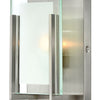 Latitude One Light Bath Sconce in Brushed Nickel