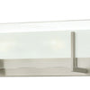 Latitude Six Light Bath in Brushed Nickel