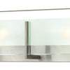 Latitude Two Light Bath in Brushed Nickel