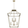 Laurel Ridge Eight Light Pendant in Alturas Gold