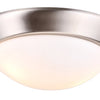 LED Fan Light Kit in Nickel