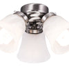 LED Fan Light Kit in Nickel