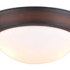 LED Fan Light Kit in Oiled Bronze
