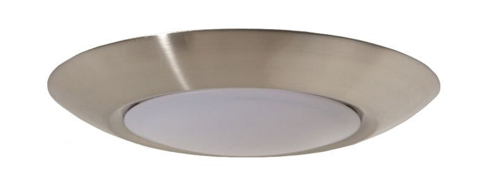 LED Flushmount LED Slim Line Flushmount in Brushed Polished Nickel