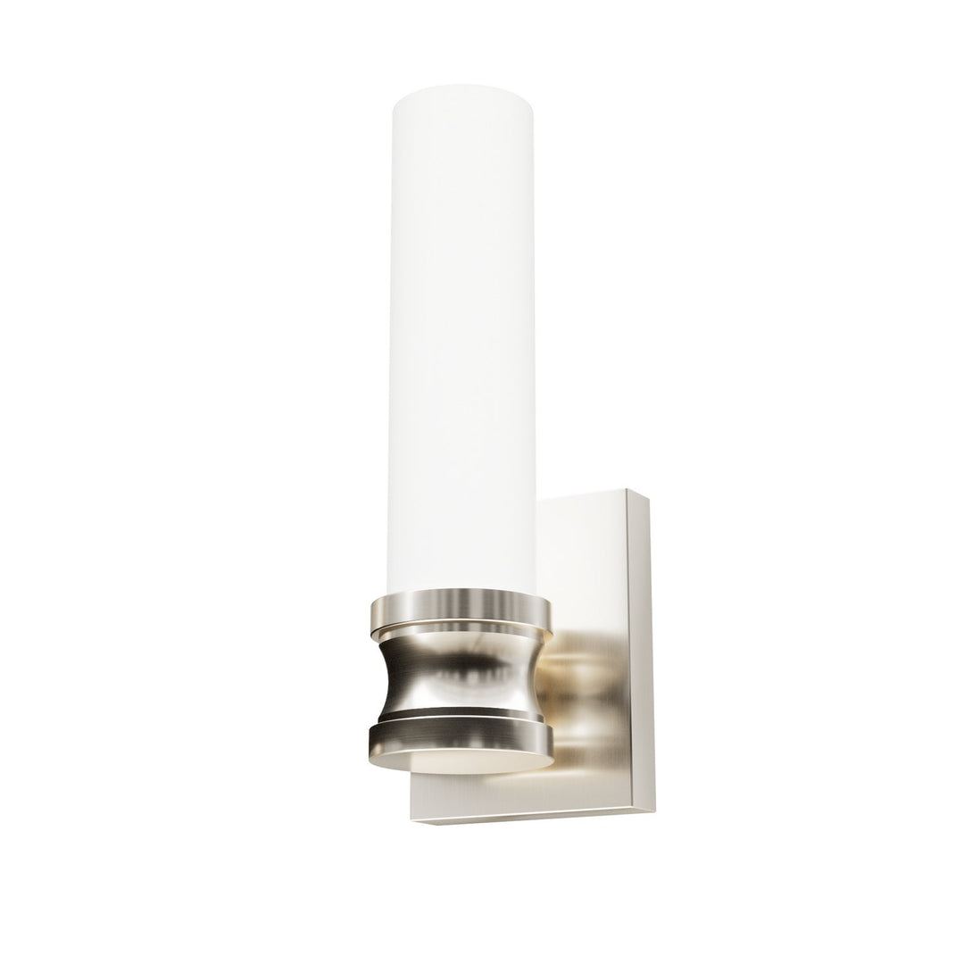 Lenlock One Light Wall Sconce in Brushed Nickel