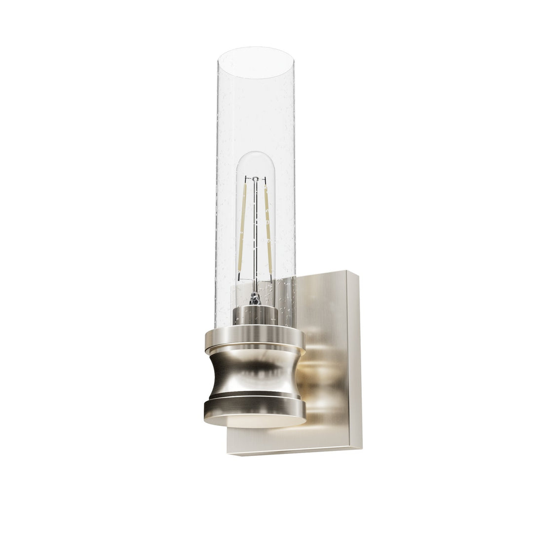 Lenlock One Light Wall Sconce in Brushed Nickel