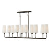 Lewis LED Linear Pendant in Black Oxide