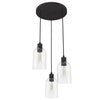 Lochemeade Three Light Cluster in Noble Bronze