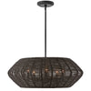 Luca LED Chandelier in Black