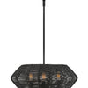 Luca LED Chandelier in Black