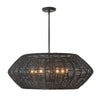 Luca LED Chandelier in Black