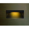 Luna LED Landscape Deck in Matte Bronze