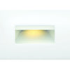 Luna LED Landscape Deck in Satin White