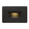 Luna LED Step Light in Satin Black