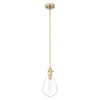 Lundin One Light Pendant in Alturas Gold