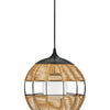 Maddox LED Hanging Lantern in Black