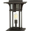 Manhattan LED Pier Mount in Oil Rubbed Bronze