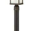 Manhattan LED Post Top/ Pier Mount in Oil Rubbed Bronze