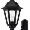 Manor House LED Wall Mount in Black
