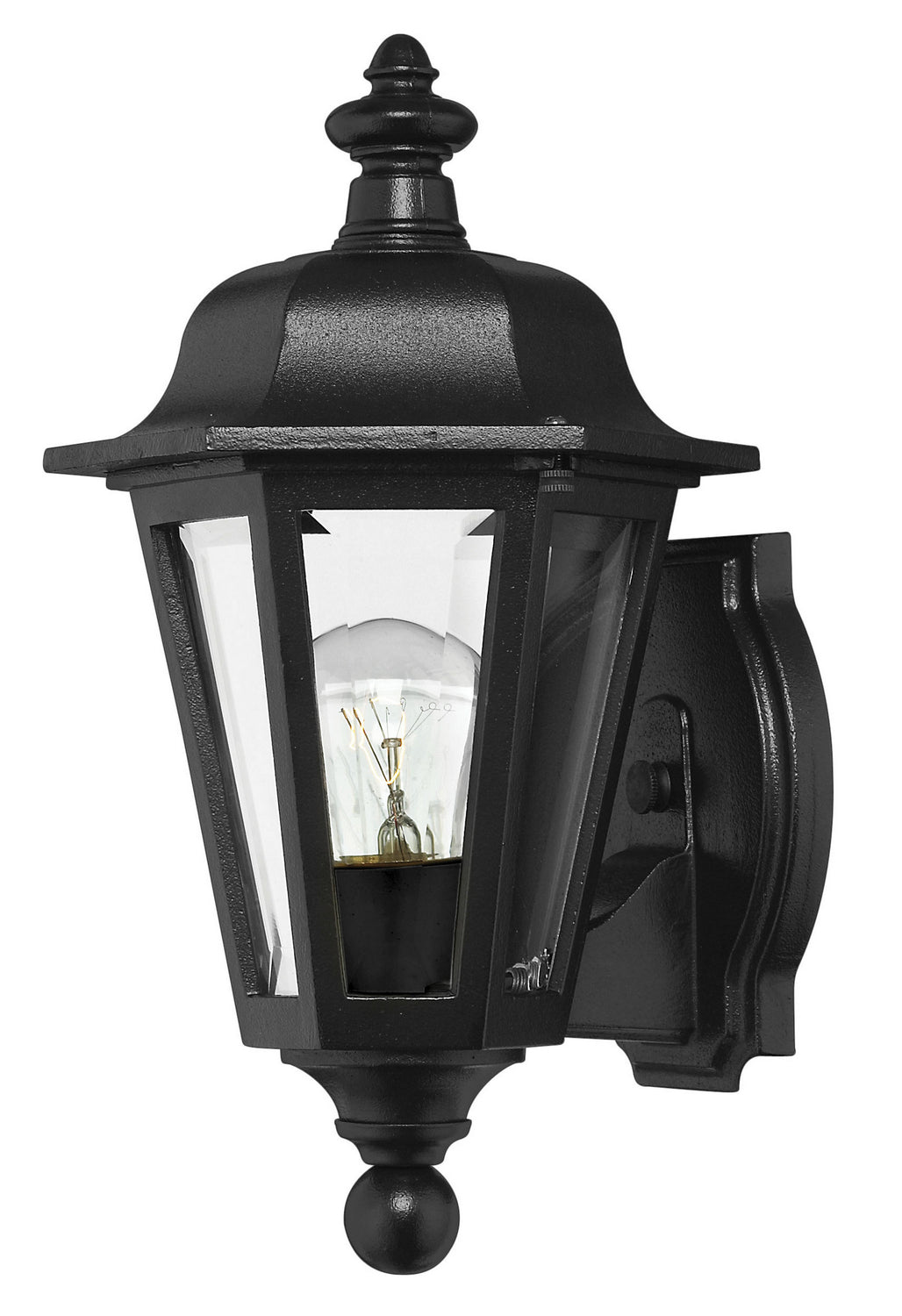 Manor House LED Wall Mount in Black