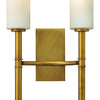 Margeaux LED Wall Sconce in Vintage Brass