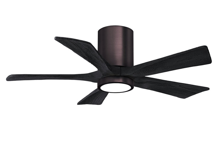 Matthews Fan Company Irene 5HLK 42" Indoor/Outdoor Hugged DC Ceiling Fan with Remote and Wall Control