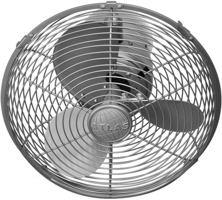 Matthews Fan Company Kaye 13" Indoor/Outdoor AC Osciallating Wall Fan with Wall Control and Remote