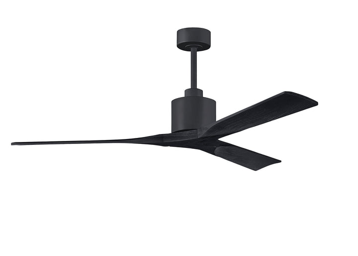 Matthews Fan Company Nan 60" Indoor/Outdoor DC Ceiling Fan with Remote and Wall Control