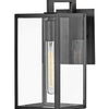 Max LED Outdoor Lantern in Black