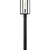 Max LED Post Top or Pier Mount in Black