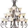 Maxim 15 Light Chandelier