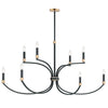 Maxim Eight Light Chandelier