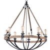 Maxim Eight Light Chandelier