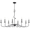 Maxim Eight Light Chandelier