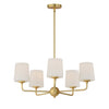 Maxim Five Light Chandelier