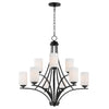 Maxim Nine Light Chandelier