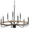 Maxim Nine Light Chandelier