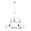 Maxim Nine Light Chandelier