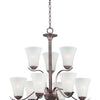 Maxim Nine Light Chandelier