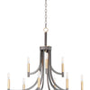 Maxim Nine Light Chandelier