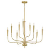 Maxim Nine Light Chandelier