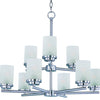 Maxim Nine Light Chandelier