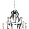 Maxim Nine Light Chandelier