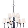 Maxim Nine Light Chandelier