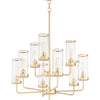 Maxim Nine Light Chandelier