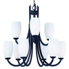 Maxim Nine Light Chandelier
